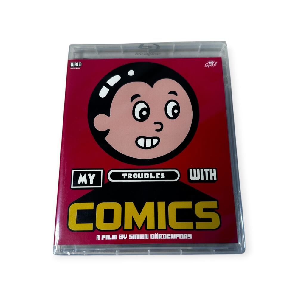 My Troubles With Comics BLU-RAY Simon Gardenfors, Cultpix OCN 2026 NEW